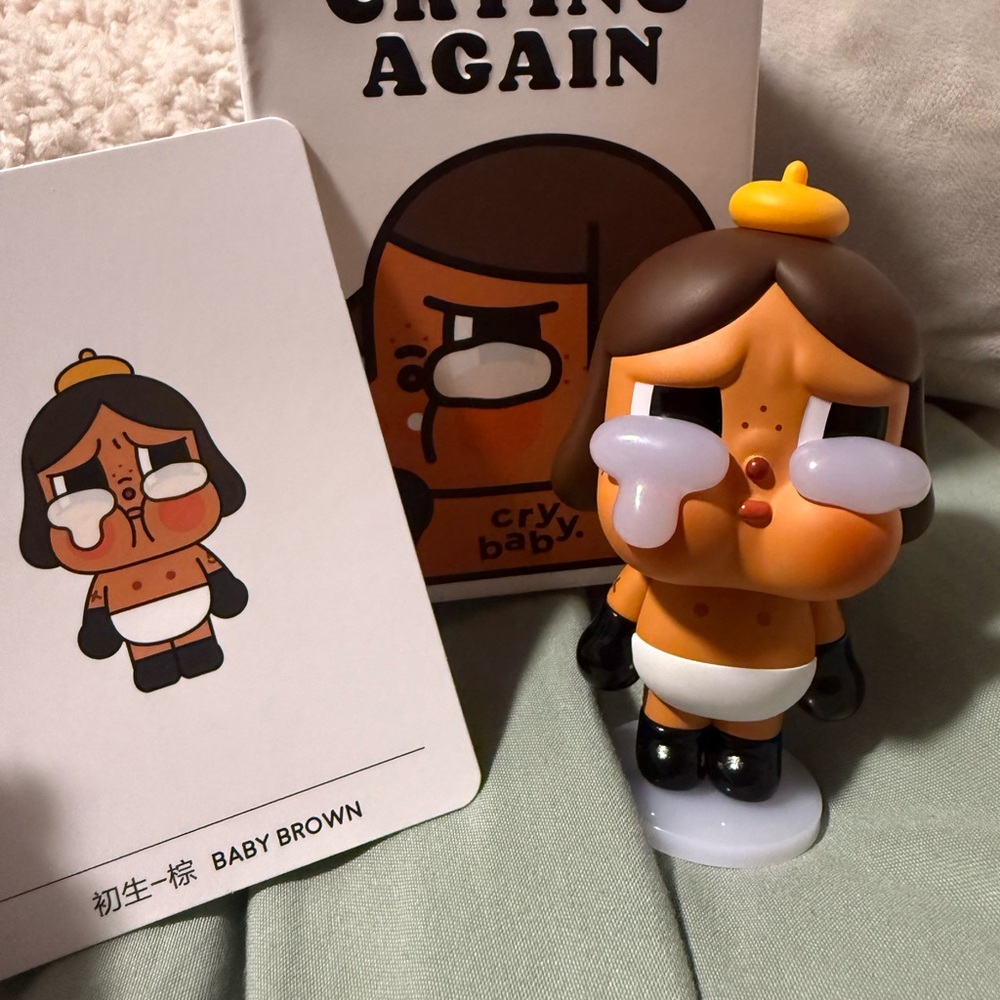 Cry Baby Baby Brown Figurine